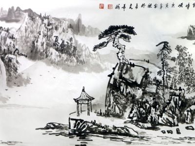 天地精神  內(nèi)心獨(dú)白——西安美院原副院長戴希斌先生山水畫（《西部成功書畫家》刊載）讀后