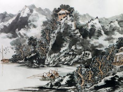 家山寄遠(yuǎn)意 筆底起煙云——西安美院李玉田教授作品（《西部成功書畫家》刊載）賞讀