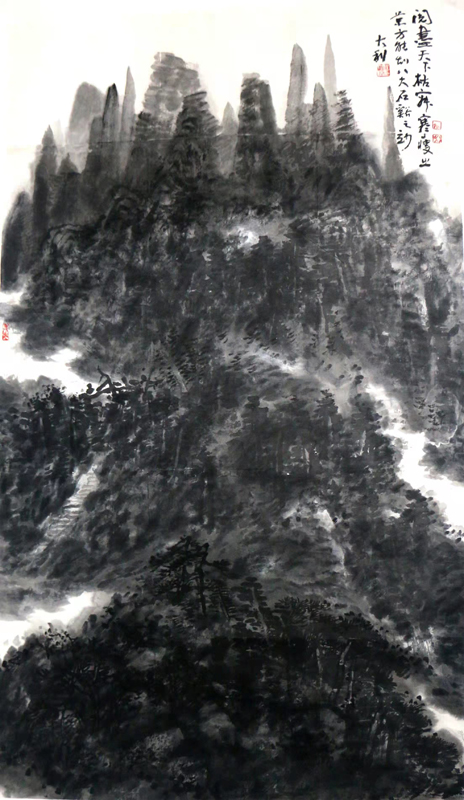 寫來鐘進士 怒目撼乾坤——當代著名畫家程大利先生“鐘馗”畫作（《西部成功書畫家》）賞讀