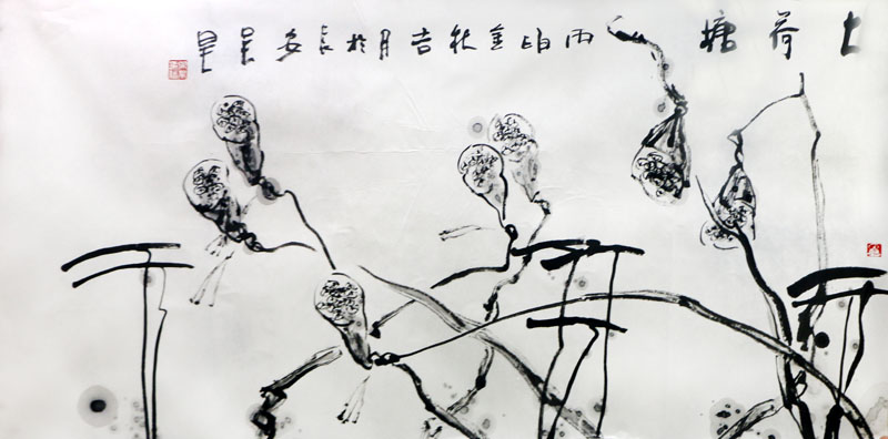 虛空清潔 文氣橫溢——當代花鳥畫家吳昊先生兩幅花鳥畫（《西部成功書畫家》刊載）小議