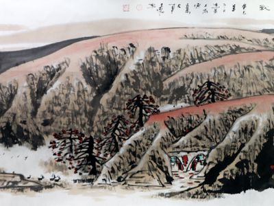 黃土風情 雄渾樸實——陜西美術館原館長蔡嘉勵先生作品（《西部成功書畫家》刊載）簡析