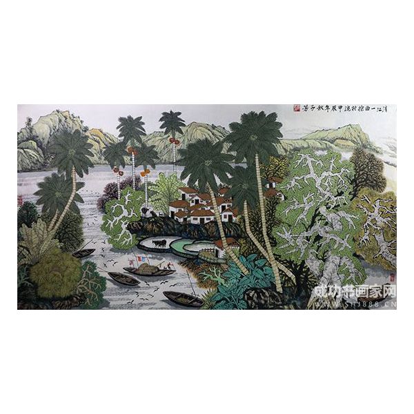 《清江一曲抱村流》