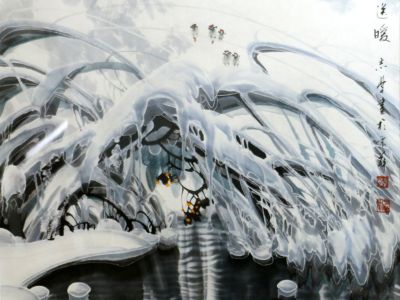 筆墨翻新樣 冰雪寄暖意——當代著名畫家于志學先生畫作（《西部成功書畫家》刊載）賞讀