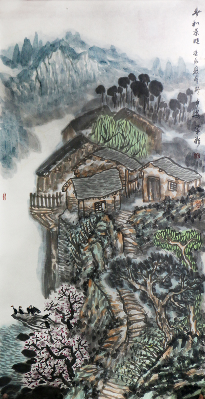 質樸天真 鄉情滿目——陜西美協顧問梁耘先生作品（《西部成功書畫家》刊載）賞析