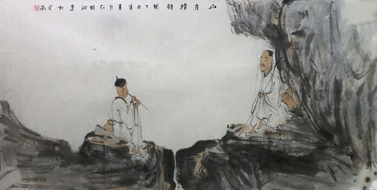 風動人定 明心見性——讀任煥斌先生的畫（《西部成功書畫家》刊載）