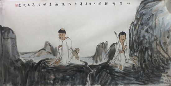 風動人定 明心見性——讀任煥斌先生的畫（《西部成功書畫家》刊載）