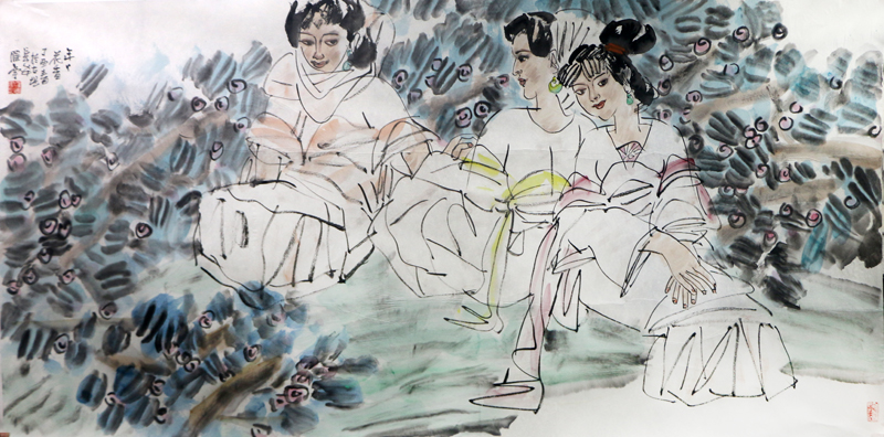 速寫簡括 賦象率真——陜西省美術博物館館長羅寧先生作品（《西部成功書畫家》刊載）賞讀